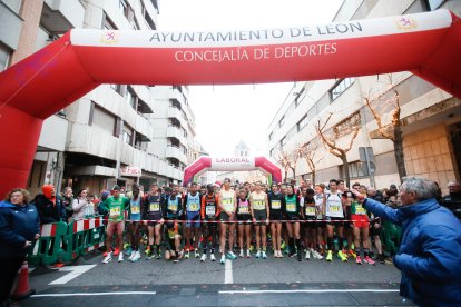 Los leoneses respondieron una vez más en la carrera que cierra el año.