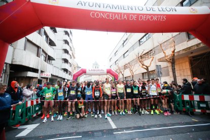 Los leoneses respondieron una vez más en la carrera que cierra el año.