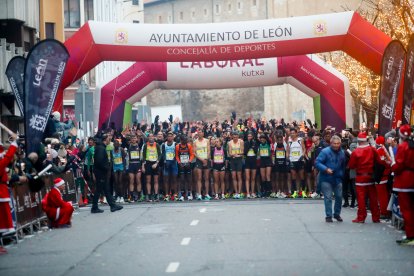 Los leoneses respondieron una vez más en la carrera que cierra el año.