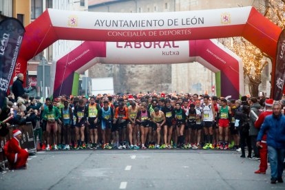 Los leoneses respondieron una vez más en la carrera que cierra el año.