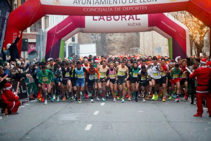 Los leoneses respondieron una vez más en la carrera que cierra el año.
