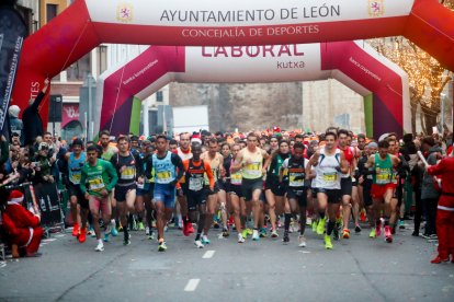 Los leoneses respondieron una vez más en la carrera que cierra el año.