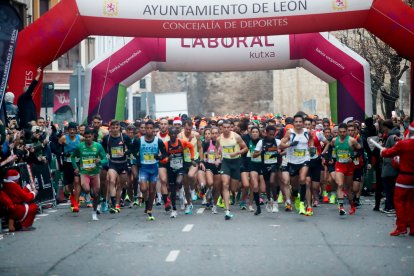 Los leoneses respondieron una vez más en la carrera que cierra el año.