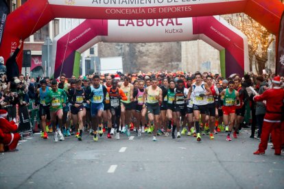 Los leoneses respondieron una vez más en la carrera que cierra el año.