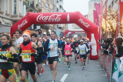 Los leoneses respondieron una vez más en la carrera que cierra el año.