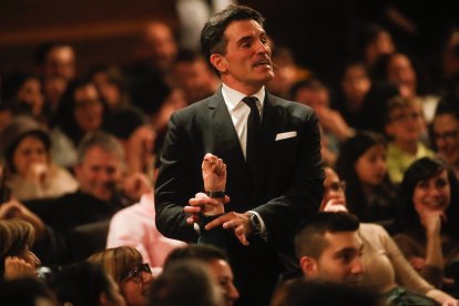 Luis Larrodera, maestro de ceremonias de la Gala Internacional del Festival Internacional de Magia.
