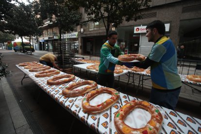 El Gran Roscón de Reyes Magos organizado por Templarium.