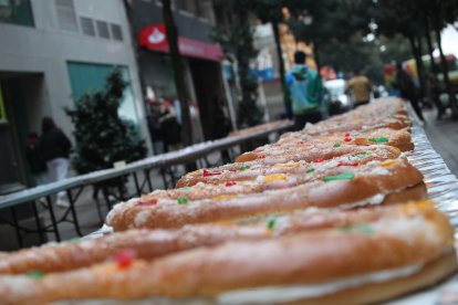 El Gran Roscón de Reyes Magos organizado por Templarium.