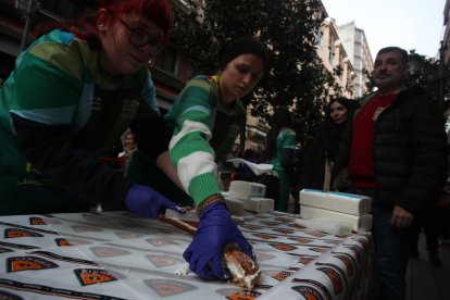 El Gran Roscón de Reyes Magos organizado por Templarium.
