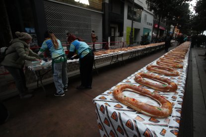 El Gran Roscón de Reyes Magos organizado por Templarium.