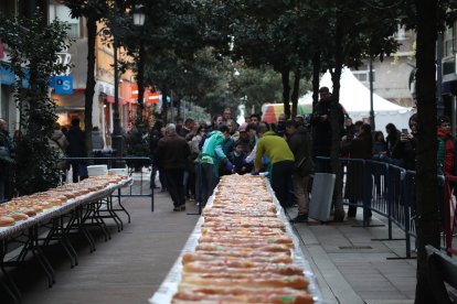 El Gran Roscón de Reyes Magos organizado por Templarium.