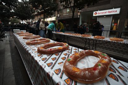 El Gran Roscón de Reyes Magos organizado por Templarium.