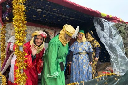 Cabalgata de los Reyes Magos en La Ercina.