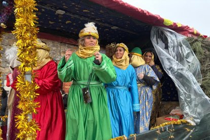 Cabalgata de los Reyes Magos en La Ercina.