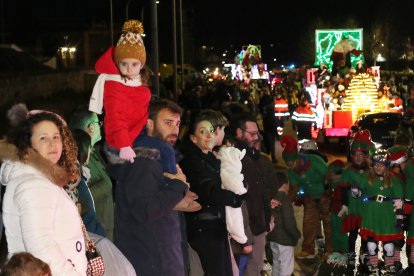 Cabalgata de los Reyes Magos en León.
