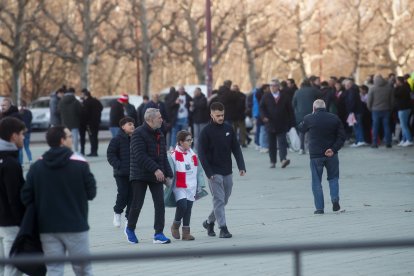 El partido con el que arrancó el año en el Reino de León finalizó en tablas (1-1) y con ambiente en la grada.