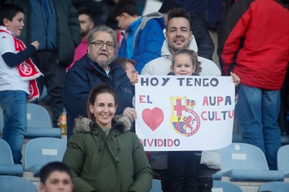 El partido con el que arrancó el año en el Reino de León finalizó en tablas (1-1) y con ambiente en la grada.