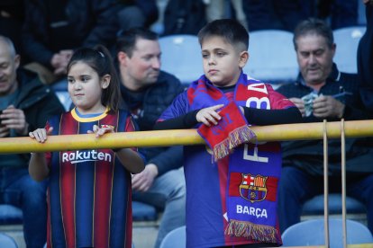 El partido con el que arrancó el año en el Reino de León finalizó en tablas (1-1) y con ambiente en la grada.