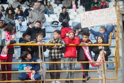 El partido con el que arrancó el año en el Reino de León finalizó en tablas (1-1) y con ambiente en la grada.
