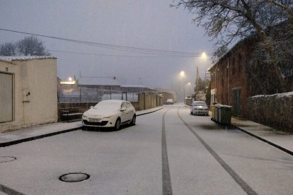 Nieve en Lorenzana.