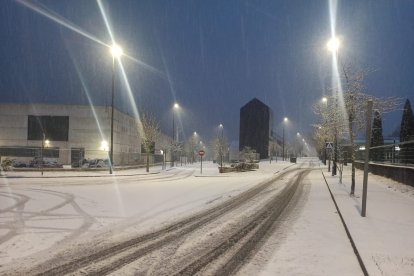 Nieve en Villablino.