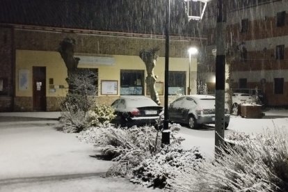 Nieve en Cistierna.