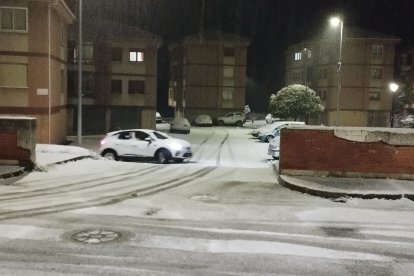 Nieve en Cistierna.