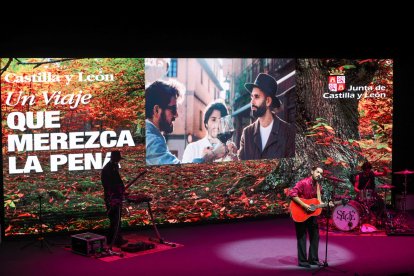 Acto de promoción de Fitur en Madrid.