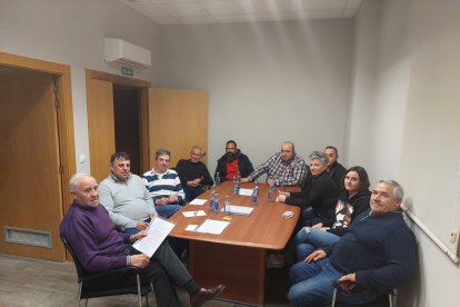 Reunión con los responsables de las principales organizaciones agrarias.