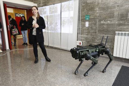 El robot que más visibilidad ha dado al Grupo de Robótica de la ULE.