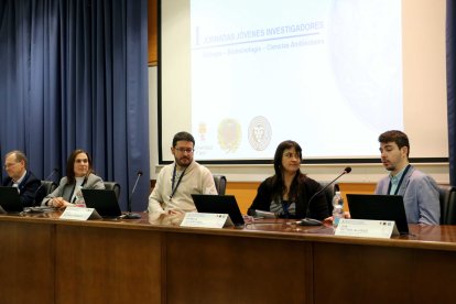 Jornadas de Jóvenes Investigadores en la Facultad de Biológicas de la Universidad de León.