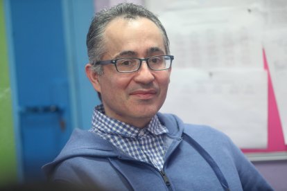 El coordinador del Bachillerato Internacional, Roberto de la Fuente.