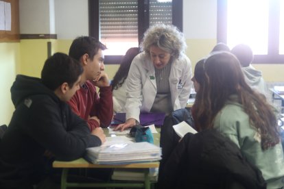 Imagen de la clase de Lengua inglesa.