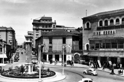 El Teatro Edesa en los años a finales de los años cuarenta o principios de los cincuenta, antes de su remodelación.