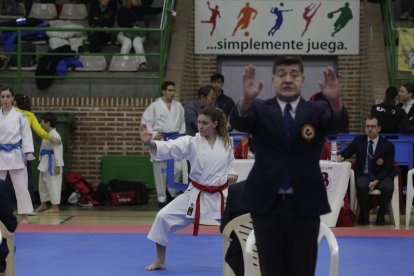 Campeonato de Castilla y León de kárate en Astorga.