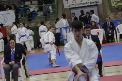 Campeonato de Castilla y León de kárate en Astorga.
