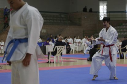 Campeonato de Castilla y León de kárate en Astorga.