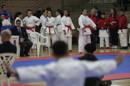 Campeonato de Castilla y León de kárate en Astorga.