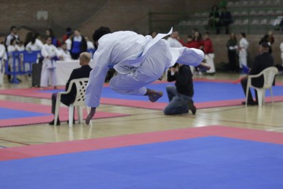 Campeonato de Castilla y León de kárate en Astorga.