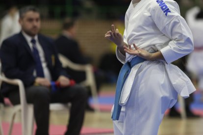 Campeonato de Castilla y León de kárate en Astorga.