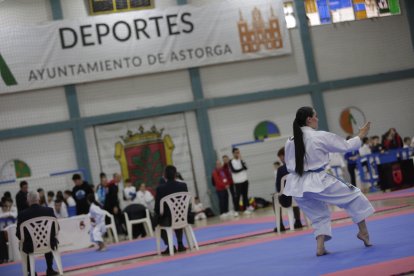 Campeonato de Castilla y León de kárate en Astorga.