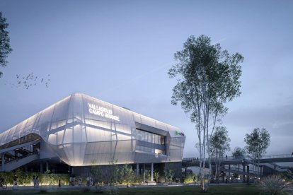 Imagen de la futura estación de tren de Valladolid Campo Grande.