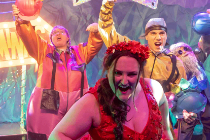 Una escena de Blancanieves.