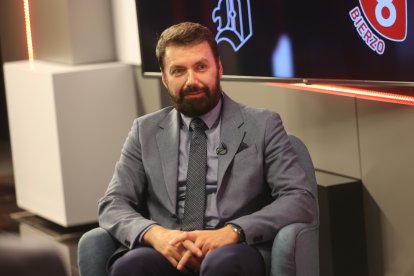 José Ramón García, esta noche de lunes, en el programa La Tertulia de La 8 Bierzo.