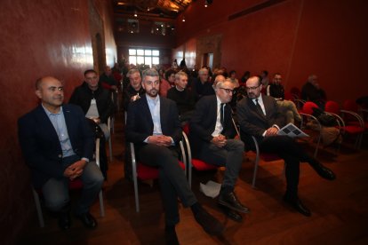 Roberto Matías, José María Vázquez, Marco Morala y Olegario Ramón.