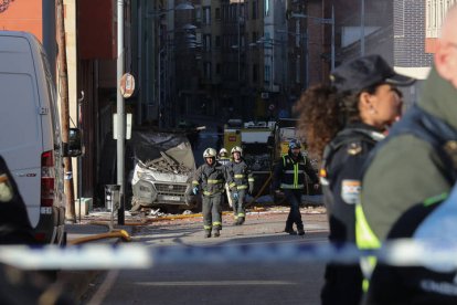 Al menos siete personas han resultado heridas al registrarse una explosión de gas en Mieres.