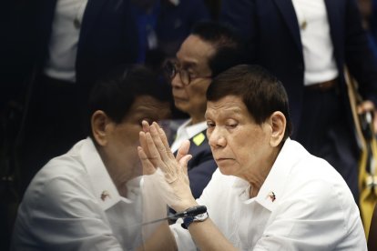 Fotografía de archivo del expresidente filipino Rodrigo Duterte.
EFE/EPA/ROLEX DELA PENA