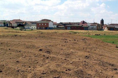 Vista del pueblo de Calzada del Coto.