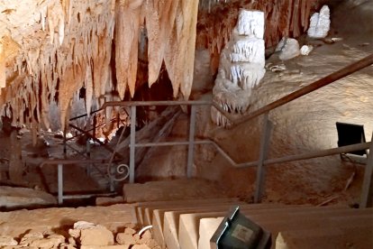 Cueva de Valdelajo en el municipio de Sabero.