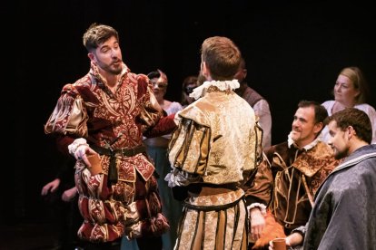 Una escena de El Tenorio.